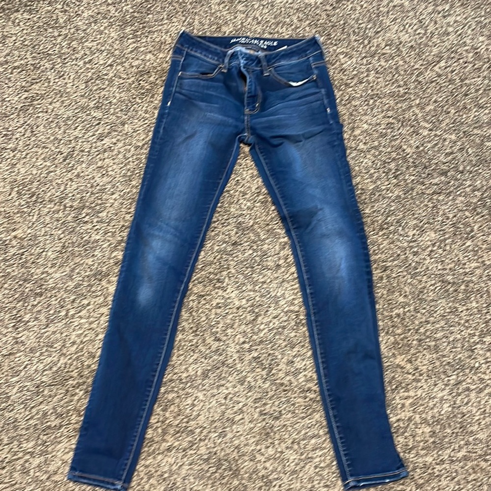 American eagle denim jeans.
